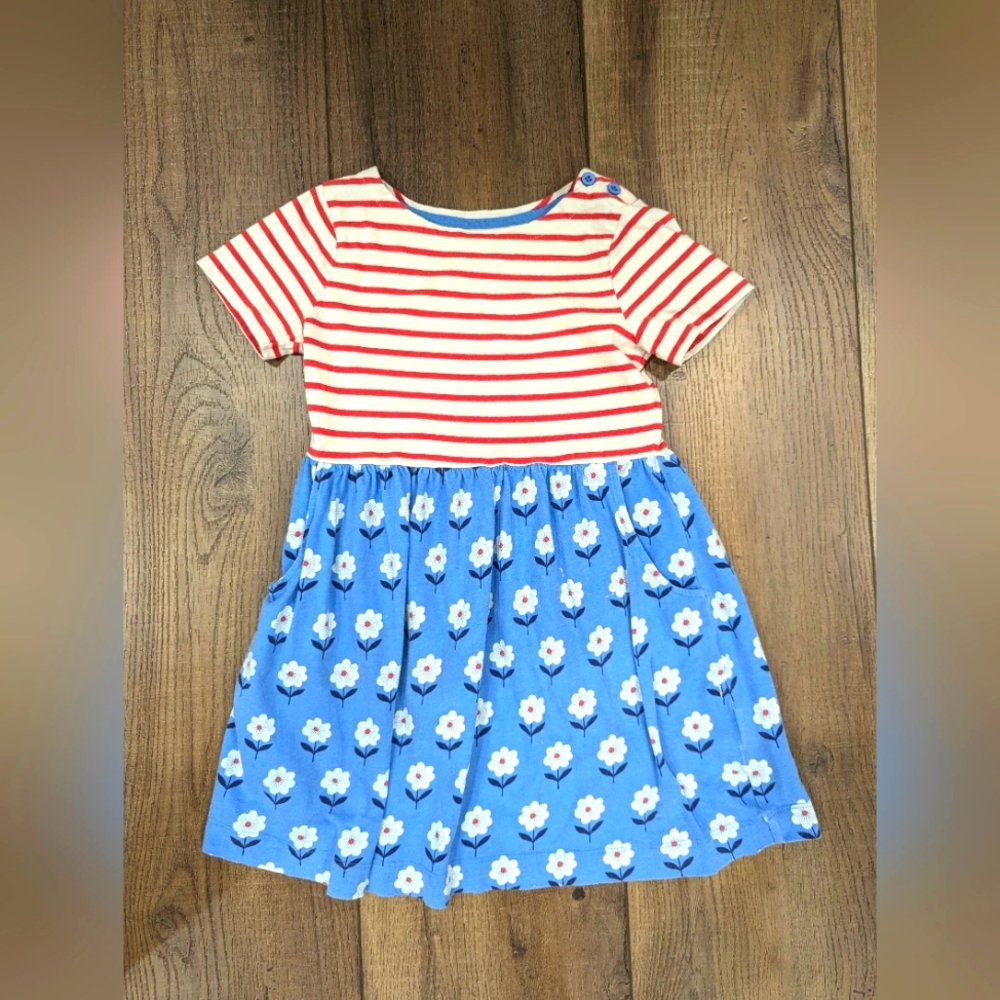 Mini BODEN Flower Dress Sz 6